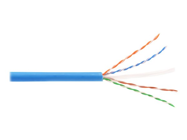 DIGITUS Cavo di installazione U/UTP CAT 6A - 305 m - simplex - Eca - 305 m - Cat6a - U/UTP (UTP) - B
