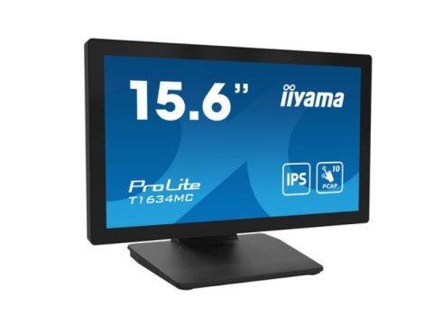 Iiyama ProLite T1634MC-B1S - 39,6 cm (15.6") - 1920 x 1080 Pixel - Full HD - LED - 25 ms - Nero