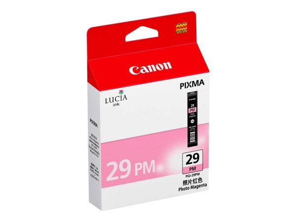 Canon Cartuccia d'inchiostro magenta fotografico PGI-29PM - Magenta per foto - Inchiostro colorato -