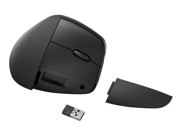 HP Mouse wireless ergonomico 920 - Mano destra - Design verticale - Bluetooth + USB Type-A - 4000 DP