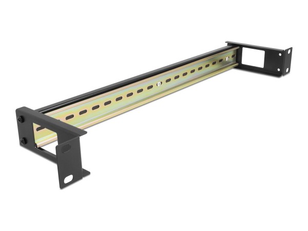 Delock 19" Hutschienenpanel mit seitlicher Kabeldurchführung - Accessori rack