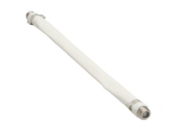 InLine Cavo SAT flat per finestra - connettori 2xF - bianco - 11cm
