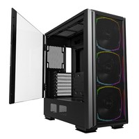 MONTECH Sky Two GX Tempered Glass Midi-Tower PC-Gehäuse Schwarz - Midi/minitower - ATX