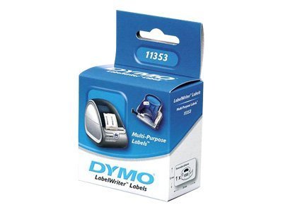 Dymo LW etichette multiuso originali | 13 mm x 25 mm | rotolo da 1000 etichette facilmente staccabil