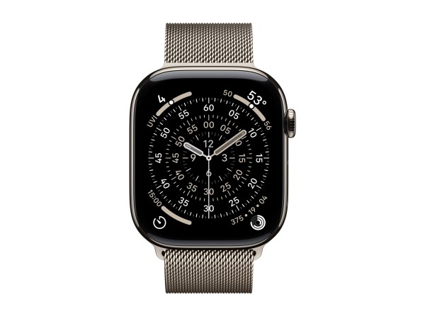Apple Watch Series 11 GPS+ Cellular - - natürliches Titan