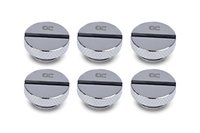 Alphacool 17623 - Blocco di acqua - Ottone - Cromo - 1/4" - 9,5 mm - 1,8 cm