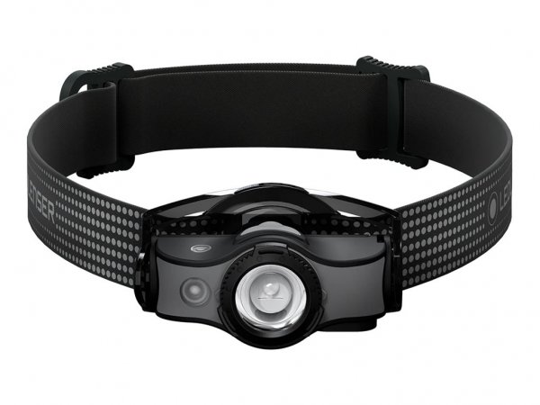 LED Lenser MH3 - Torcia a fascia - Nero - Grigio - Policarbonato (PC) - Polimetilmetacrilato (PMMA)
