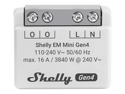 Shelly · Unterputz·""EM Mini Gen4""· Relais· max· _EM_Mini_Gen4