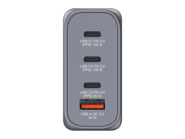 Verbatim GNC-100 - Interno - AC - 20 V - Nero - Grigio