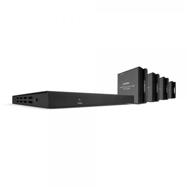 Lindy Extender & Splitter Hdmi & Ir Cat6 Loop Out 4 Port - Cavo - Digitale/display/video