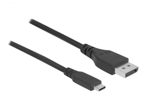 Delock Cavo bidirezionale USB Type-C per DisplayPort (DP Alt Mode) 8K 60 Hz 1,5 m DP 8K certificato