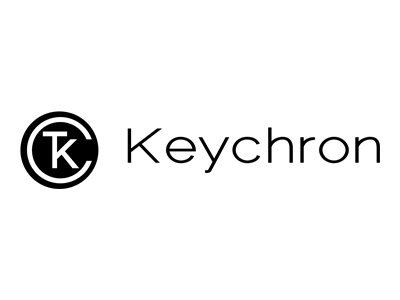 Keychron V6 Max schwarz/blaugrau DE-Layout Gateron Jupiter Red Hot-Swap - Tastiera - QWERTZ