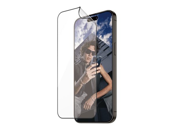 PanzerGlass ® ECO MATRIX Screen Protector with D3O® iPhone 15 Pro Max | Ultra-Wide Fit w. AlignerKit