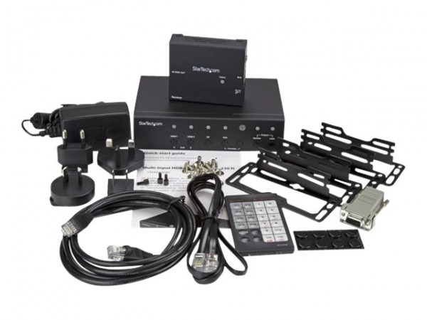 StarTech.com Trasmettitore HDMI - VGA e DP via HDBaseT con Commutazione Prioritaria Automatica - 409