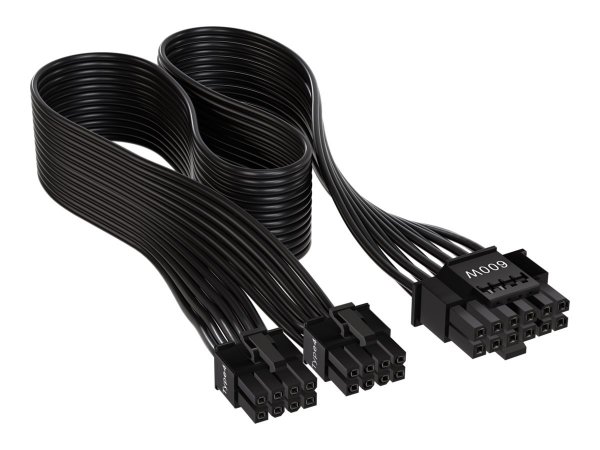 Corsair CP-8920284 - PCI-E (8+8-pin) - 12VHPWR - Dritto - Dritto - Nero - 1 pz