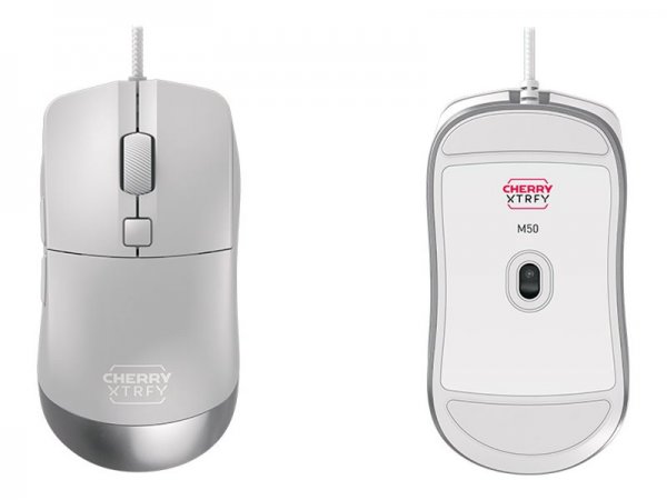 Cherry M50 White Wired Mouse - Mouse - 12000 dpi