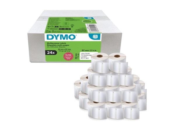 Dymo LW MULTIPURPOSE LABEL 24 ROLLS