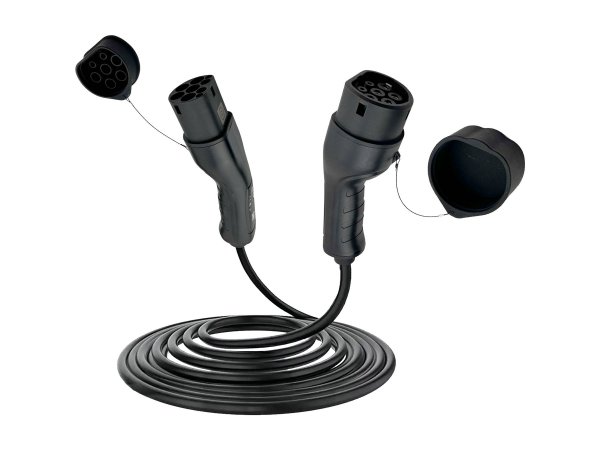 InLine Cavo per caricabatterie per auto EV 11kW Tipo2 - trifase - 7,5m