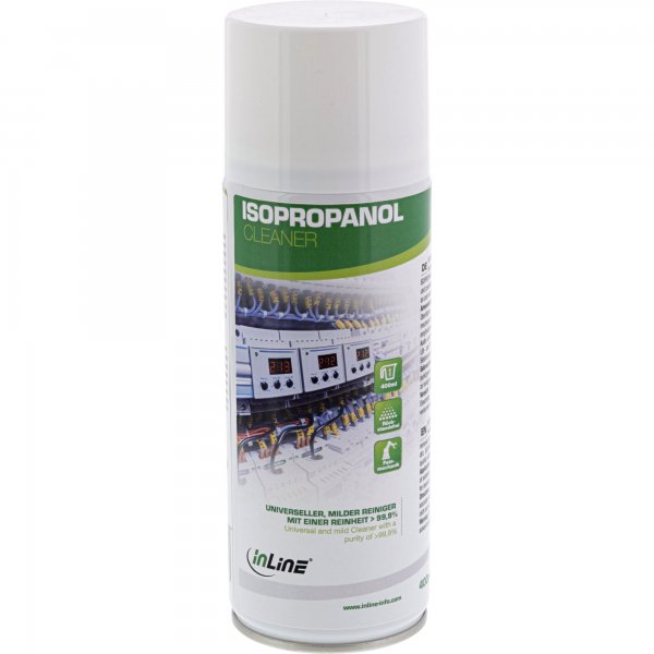 InLine Isopropanolo - detergente delicato con purezza > 99,9% - 400 ml