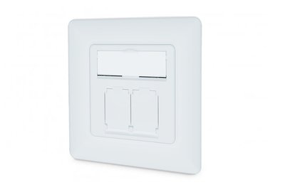 DIGITUS DN-9010/8-2 - 2 x RJ-45 - 1 modulo/moduli - 6a - 500 MHz - 500 M? - 0,02 ?