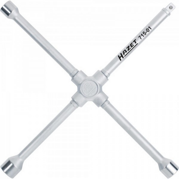 HAZET 715-01 - Adattatore per bussola - 1 pz - Argento - 42 cm - 1,73 kg - Germania