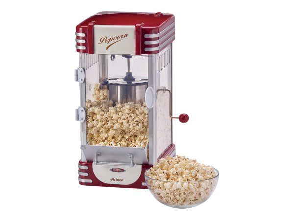 Ariete Popcorn Popper XL Party Time 2953 - Macchina Pop Corn - 700gr di Pop Corn in Meno di 2 Minuti