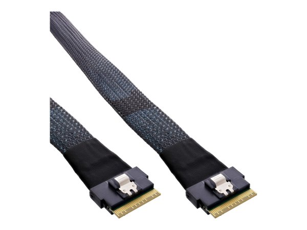 InLine cavo SAS Slim - da SFF-8654 8i a SFF-8654 8i - 48Gb/s 1m