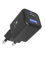 ICY BOX 2 Port USB 20 W Schnellladegerät für Mobilgeräte 1x Type-C Type-A