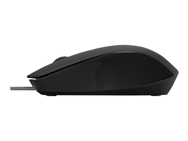 HP Mouse cablato 150 Wired - Ambidestro - Ottico - USB tipo A - 1600 DPI - Nero