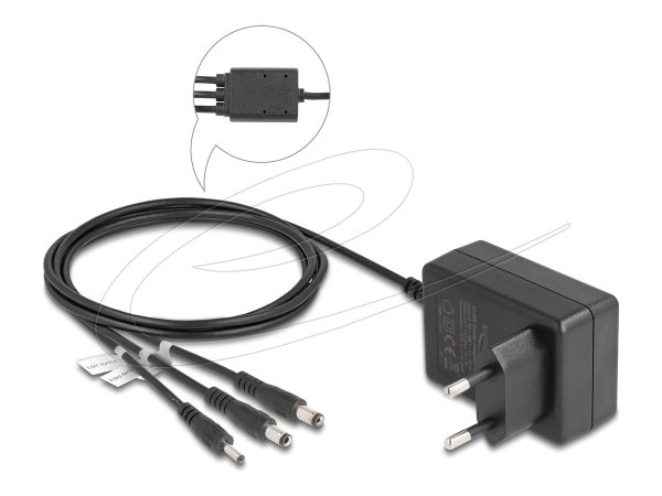 Delock Externes Netzteil 2.0 A - Alimentatore pc/server - 10000 W