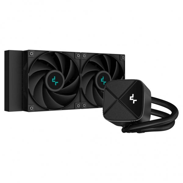 Deepcool LS520S Zero Dark Intel/AMD Vandkoler Sort - Raffreddamento Cpu - AMD socket AM4 (Ryzen)