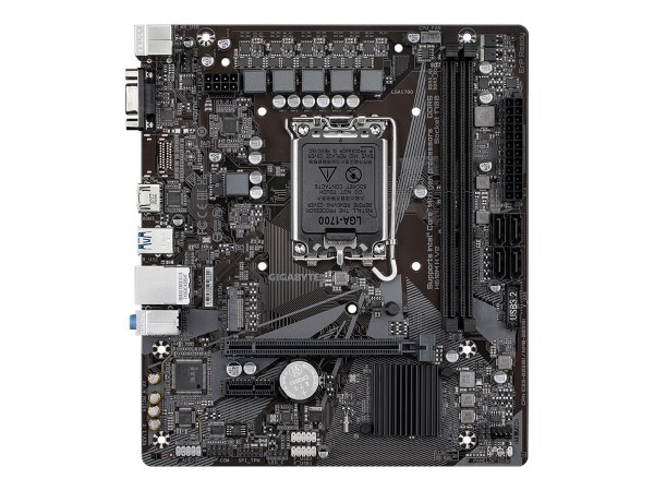 Gigabyte H610M H V2 Scheda madre - Supporta processori Intel Core 14th CPUs - 4+1+1 Hybrid Digital V