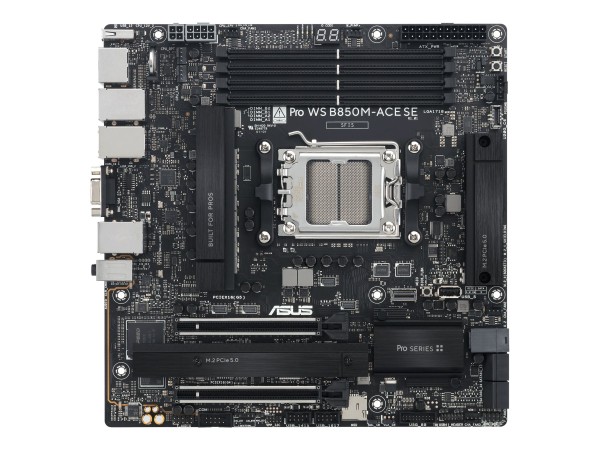ASUS Pro WS B850M-ACE SE AM5 AMD motherboard - Scheda madre - AMD Sockel AM5 (Ryzen Zen4)