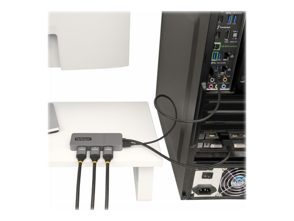 StarTech.com 3-Port MST Hub DisplayPort - Adattatore - Digitale/dati