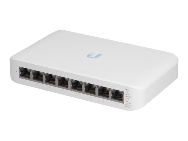 Ubiquiti UniFi Switch Lite 8 PoE - Gestito - L2 - Gigabit Ethernet (10/100/1000) - Supporto Power ov