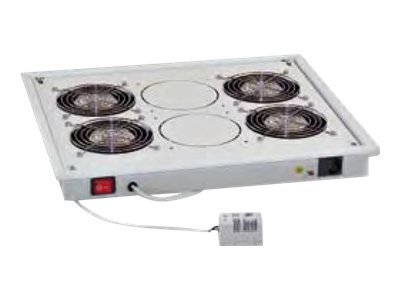 TRITON Rack-Lueftereinsatz - mit 4 Lüfter Thermostat