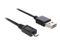 Delock Kabel Easy-USB 2.0 Typ-A Stecker> USB 2.0 Typ Micro-B - Cavo - Digitale/dati