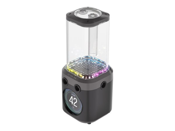 Corsair iCUE Link XD6 RGB Elite LCD Pumpe Reservoir Combo - schwarz