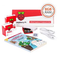Raspberry Pi Pi SI-RPI4B-FULL8GB - 1500 MHz - Broadcom - BCM2711 - 8 GB - LPDDR4-SDRAM - 2.0/3.2 Gen