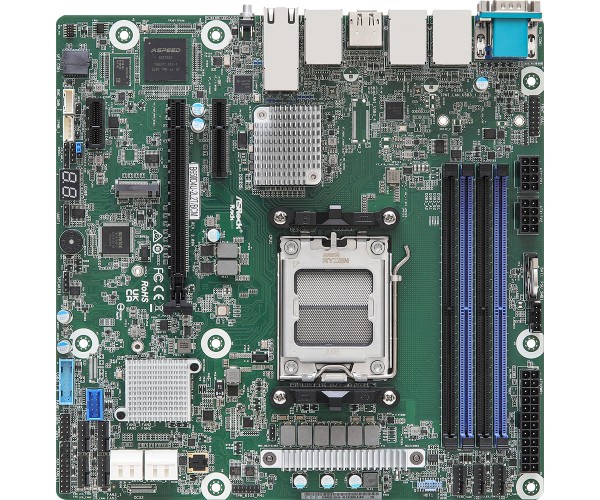 ASRock MB B650D4U-2L2T BCM B650E Am5 - Scheda madre - AMD Sockel AM5 (Ryzen Zen4)
