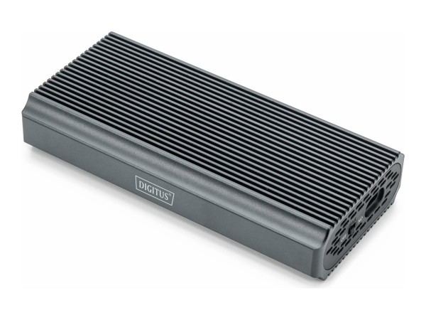 DIGITUS USB M.2 Festplattengehäuse SSD extern NVMe 40Gbps 4.0 Aluminiu...