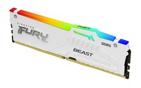Kingston 6000Mt/s Cl30 Dimm Fury Beast White Rgb Expo - 32 GB - DDR5
