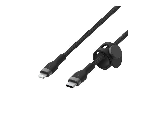 Belkin CAA011BT2MBK - 2 m - USB C - USB C/Lightning - Maschio - Maschio - Nero