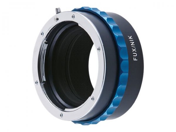 Novoflex FUX/NIK - Nero - Blu - Fuji X Pro Nikon