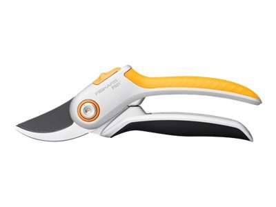 Fiskars Plus P531 - Bypass - Alluminio - Nero - Arancione - Acciaio - Nero/Acciaio inossidabile - 21