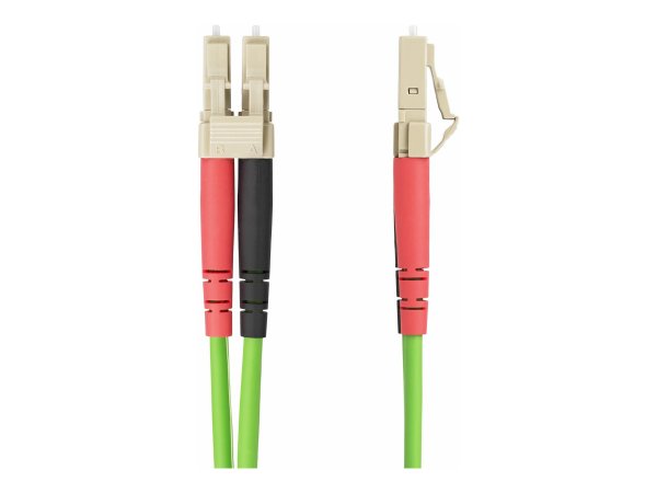 StarTech.com Cavo in Fibra Ottica Multimodale da LC a LC (UPC) OM5 da 25m - Cavo Patch Duplex LOMMF