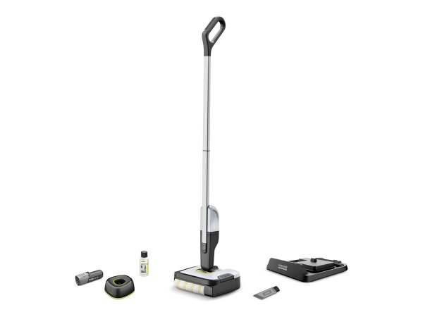 Kärcher LAVAPAVIMENTI FC 2-4 BATTERY SET - Scopa elettrica - Senza sacchetto - Nero - Grigio - Bianc