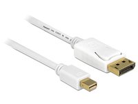 Delock 83481 - 1 m - Mini DisplayPort - DisplayPort - Maschio - Maschio - 3840 x 2160 Pixel