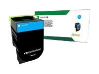 Lexmark X317 - Cyan - Original - Tonerpatrone LCCP, LRP