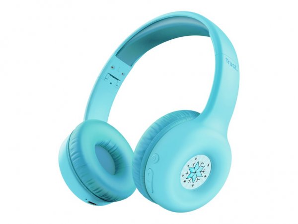 Trust Nouna Kabeloser Kopfhörer für Kinder - Blau - Cuffie - 20 KHz